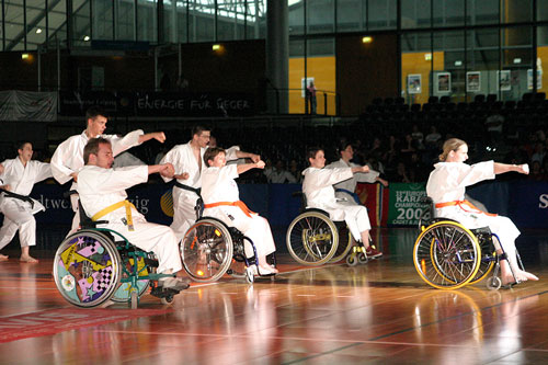 Rollstuhlkarate auf der Europameisterschaft der Regionen 2005