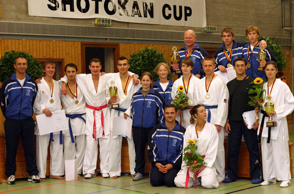 Internationaler Shotokan Cup 2005 - Medaillenregen für Bayern